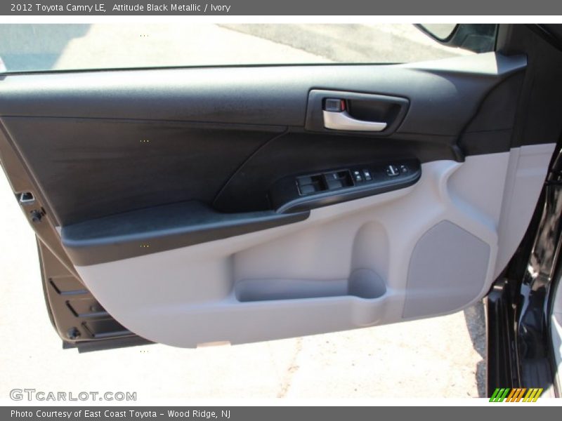 Attitude Black Metallic / Ivory 2012 Toyota Camry LE