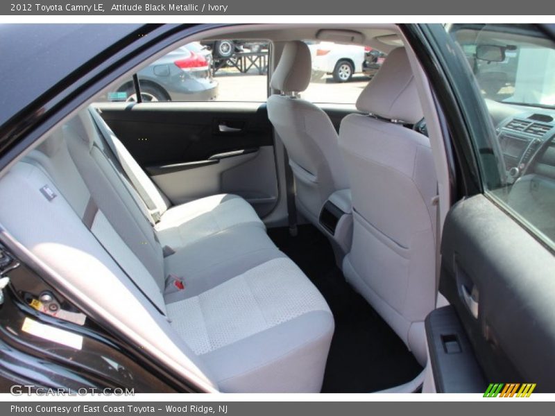 Attitude Black Metallic / Ivory 2012 Toyota Camry LE