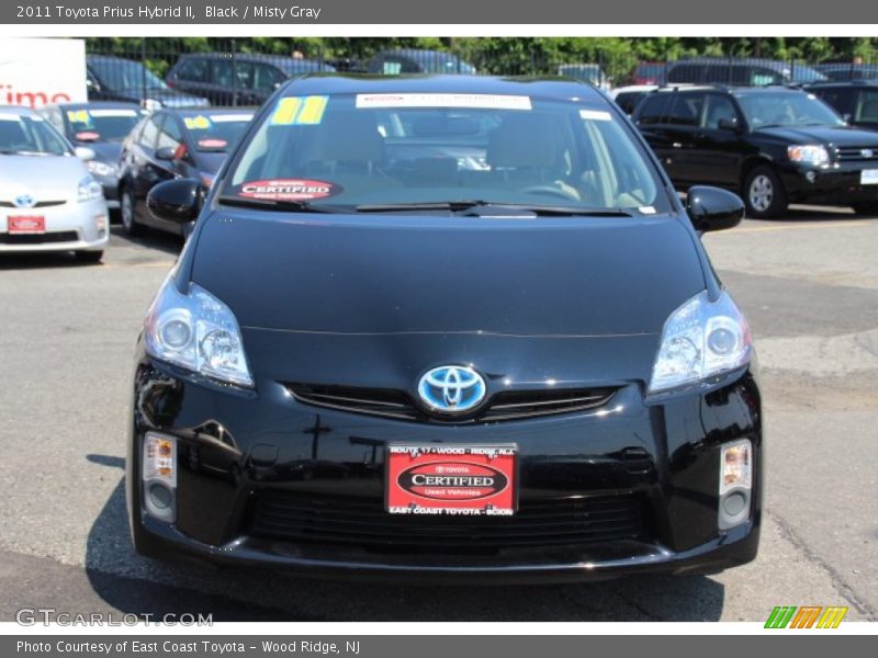 Black / Misty Gray 2011 Toyota Prius Hybrid II