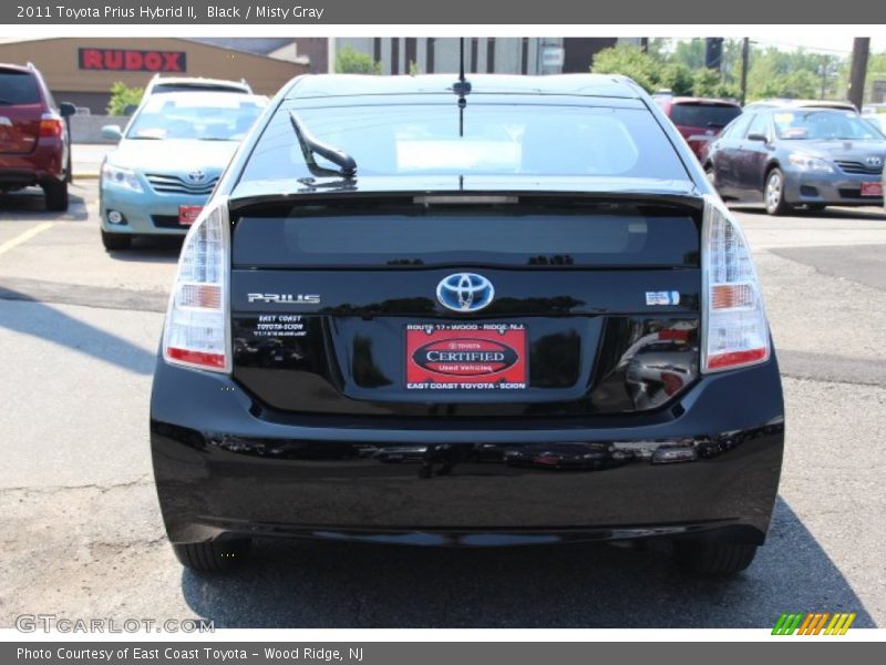 Black / Misty Gray 2011 Toyota Prius Hybrid II