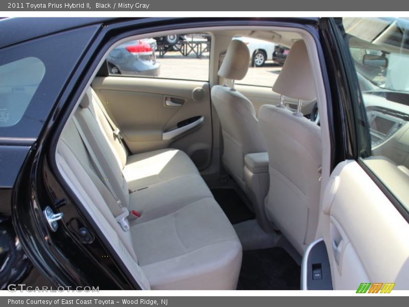Black / Misty Gray 2011 Toyota Prius Hybrid II