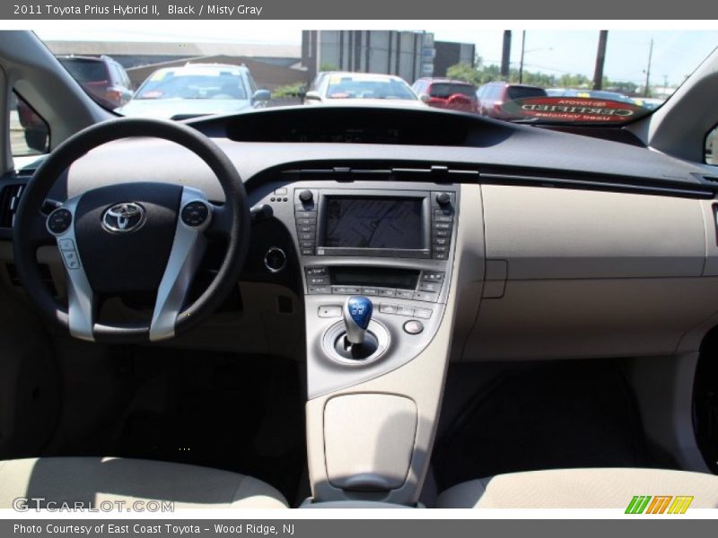 Black / Misty Gray 2011 Toyota Prius Hybrid II