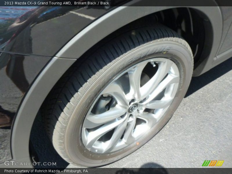 Brilliant Black / Black 2013 Mazda CX-9 Grand Touring AWD