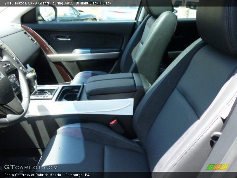 Brilliant Black / Black 2013 Mazda CX-9 Grand Touring AWD