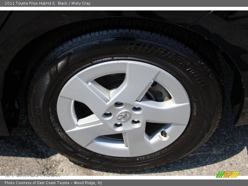 Black / Misty Gray 2011 Toyota Prius Hybrid II
