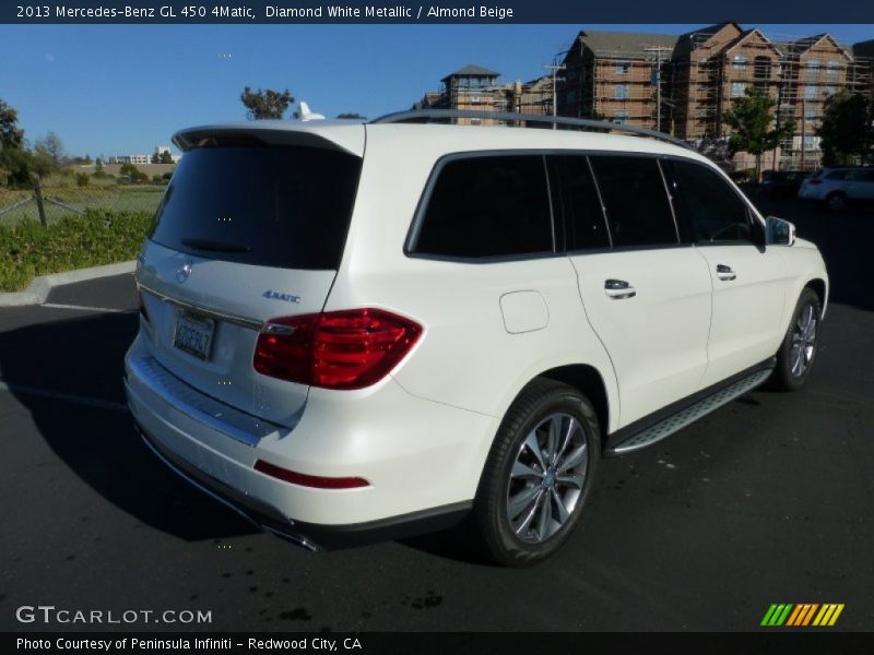 Diamond White Metallic / Almond Beige 2013 Mercedes-Benz GL 450 4Matic