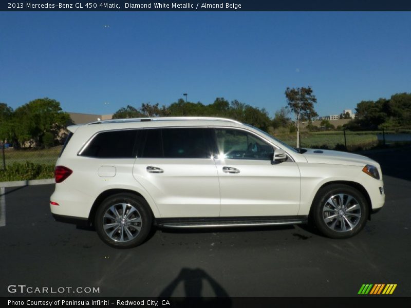 Diamond White Metallic / Almond Beige 2013 Mercedes-Benz GL 450 4Matic