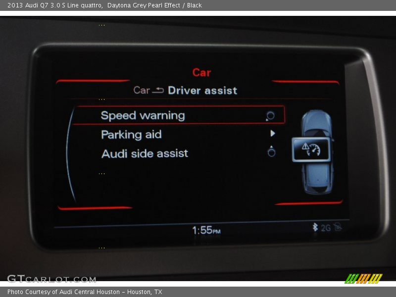 Daytona Grey Pearl Effect / Black 2013 Audi Q7 3.0 S Line quattro