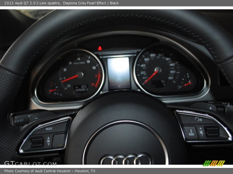 Daytona Grey Pearl Effect / Black 2013 Audi Q7 3.0 S Line quattro