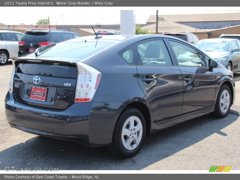 Winter Gray Metallic / Misty Gray 2011 Toyota Prius Hybrid II
