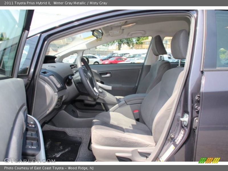 Winter Gray Metallic / Misty Gray 2011 Toyota Prius Hybrid II
