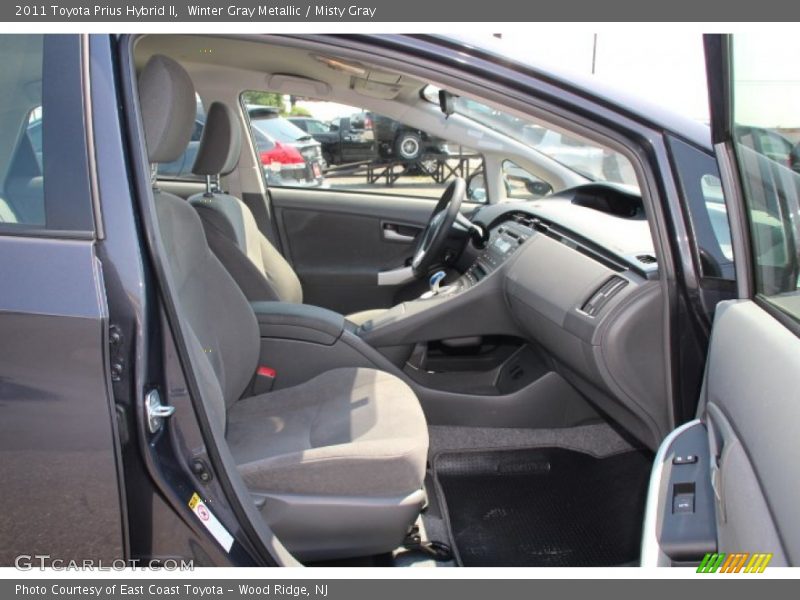 Winter Gray Metallic / Misty Gray 2011 Toyota Prius Hybrid II