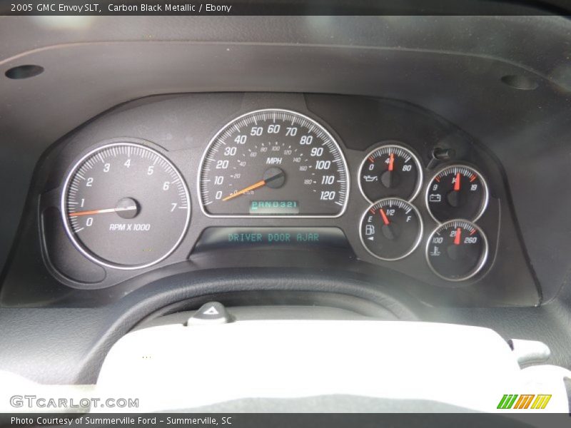 Carbon Black Metallic / Ebony 2005 GMC Envoy SLT
