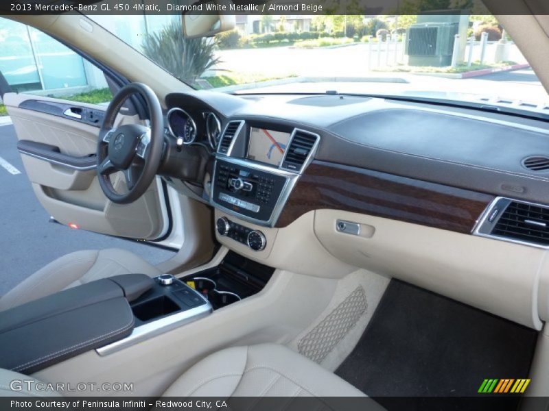 Diamond White Metallic / Almond Beige 2013 Mercedes-Benz GL 450 4Matic