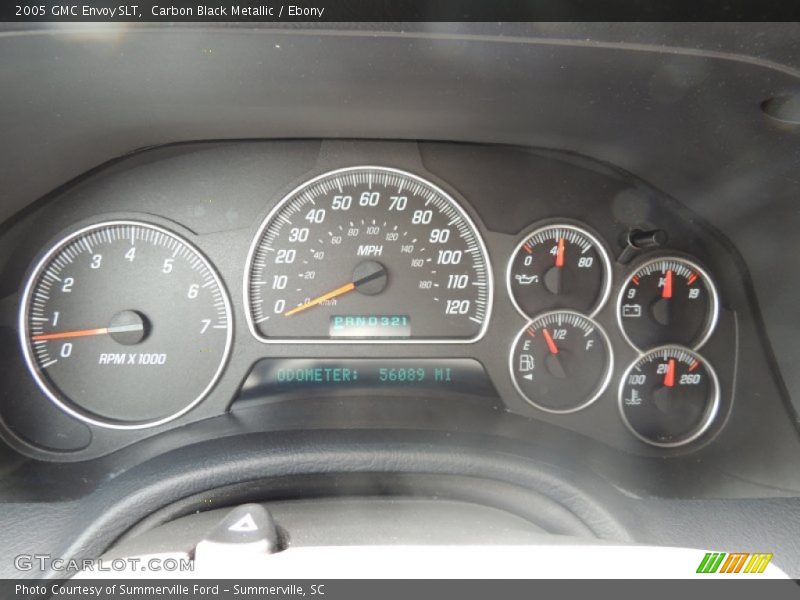 Carbon Black Metallic / Ebony 2005 GMC Envoy SLT
