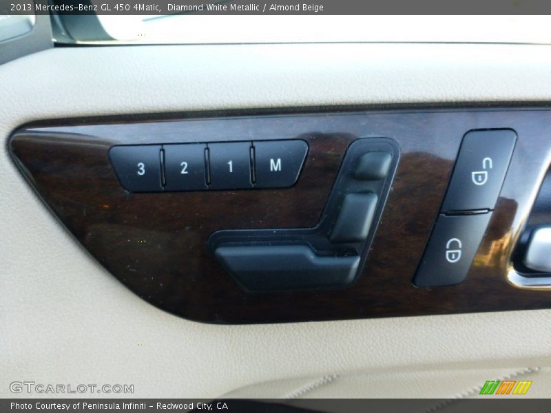 Diamond White Metallic / Almond Beige 2013 Mercedes-Benz GL 450 4Matic