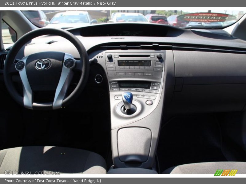 Winter Gray Metallic / Misty Gray 2011 Toyota Prius Hybrid II