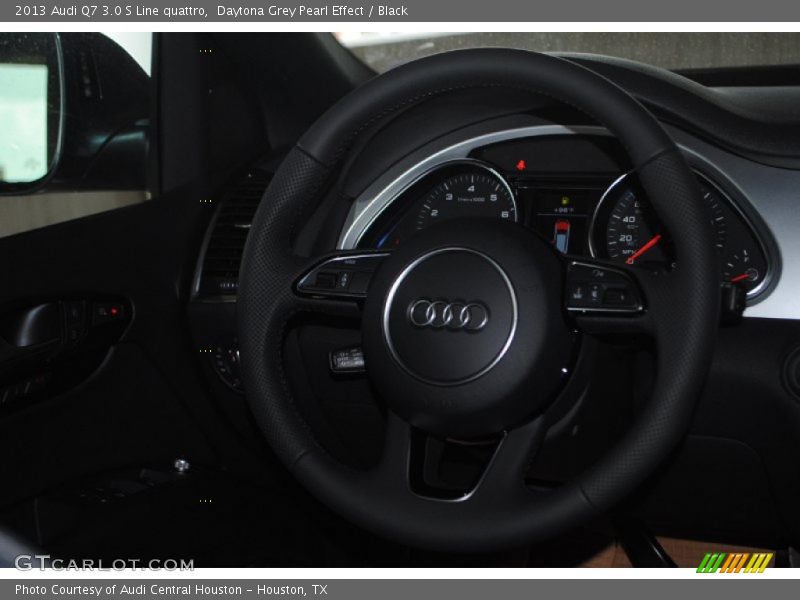 Daytona Grey Pearl Effect / Black 2013 Audi Q7 3.0 S Line quattro