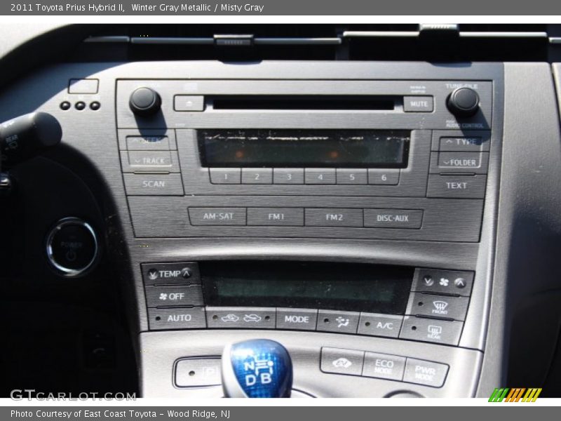 Winter Gray Metallic / Misty Gray 2011 Toyota Prius Hybrid II