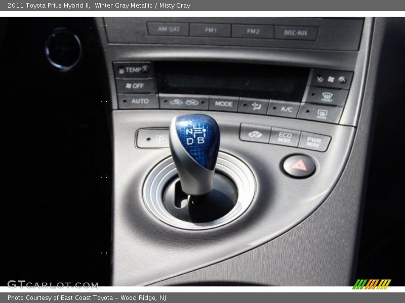 Winter Gray Metallic / Misty Gray 2011 Toyota Prius Hybrid II