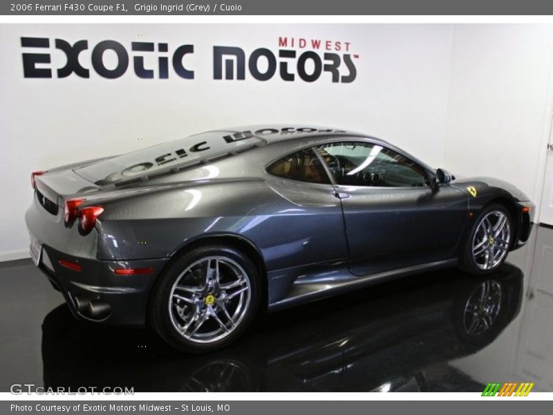 Grigio Ingrid (Grey) / Cuoio 2006 Ferrari F430 Coupe F1