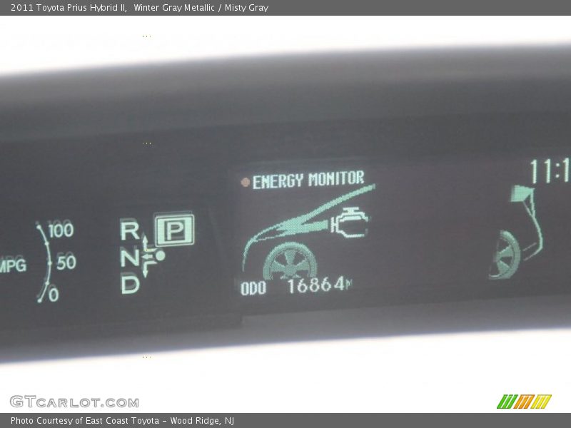 Winter Gray Metallic / Misty Gray 2011 Toyota Prius Hybrid II