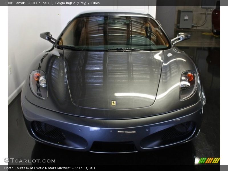 Grigio Ingrid (Grey) / Cuoio 2006 Ferrari F430 Coupe F1