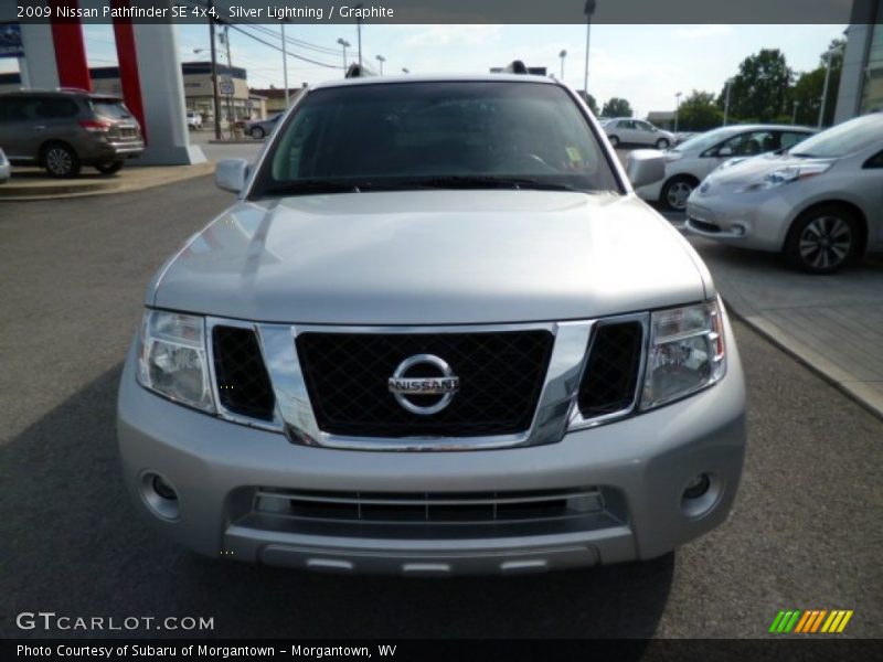 Silver Lightning / Graphite 2009 Nissan Pathfinder SE 4x4