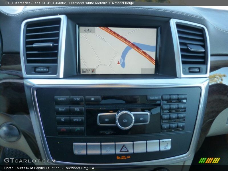 Diamond White Metallic / Almond Beige 2013 Mercedes-Benz GL 450 4Matic