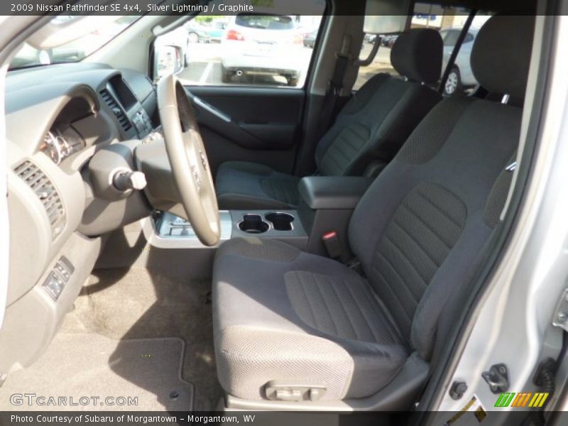 Silver Lightning / Graphite 2009 Nissan Pathfinder SE 4x4