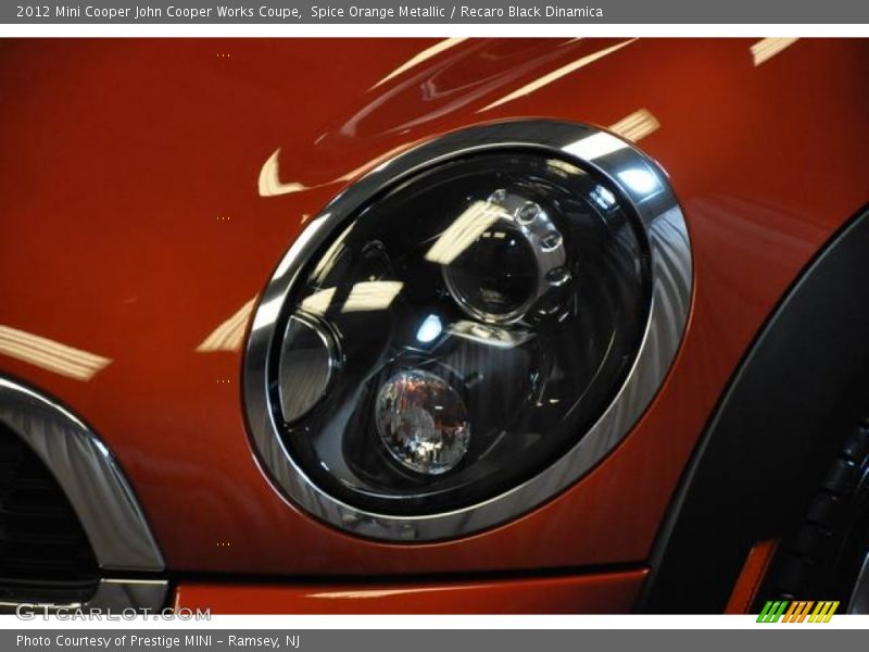Spice Orange Metallic / Recaro Black Dinamica 2012 Mini Cooper John Cooper Works Coupe