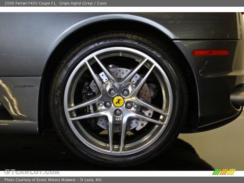 Grigio Ingrid (Grey) / Cuoio 2006 Ferrari F430 Coupe F1
