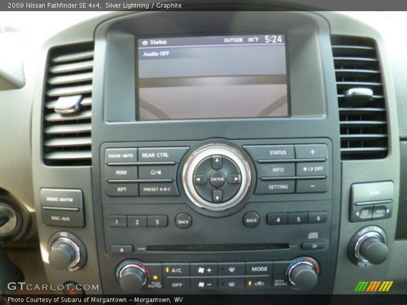 Silver Lightning / Graphite 2009 Nissan Pathfinder SE 4x4