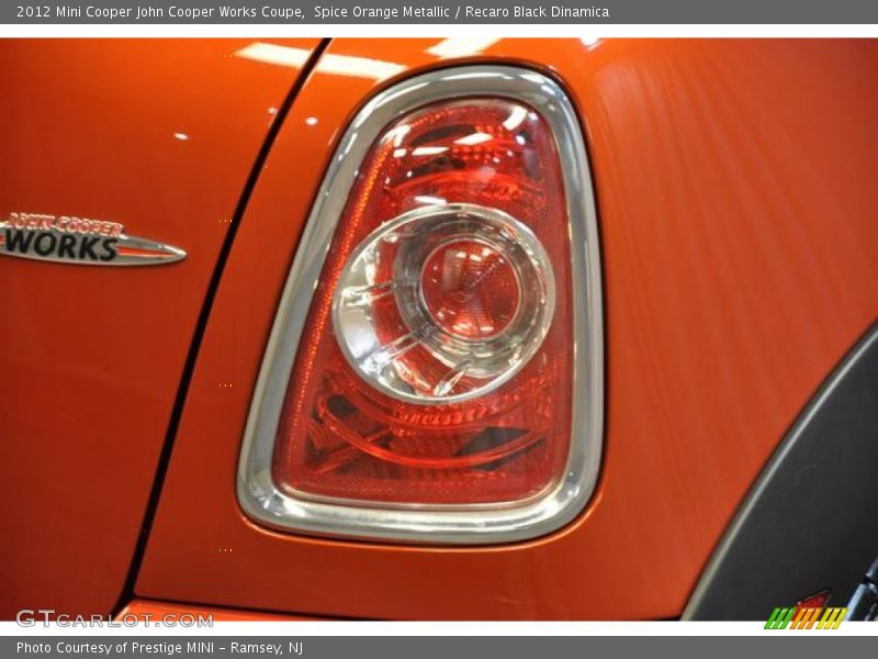 Spice Orange Metallic / Recaro Black Dinamica 2012 Mini Cooper John Cooper Works Coupe