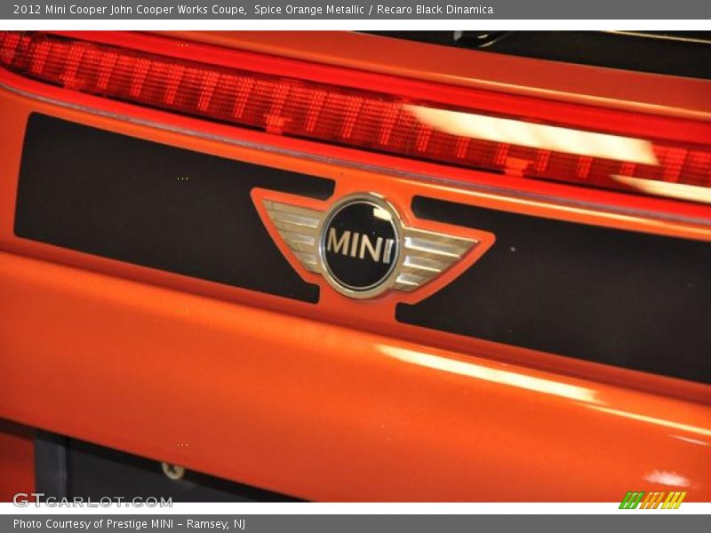 Spice Orange Metallic / Recaro Black Dinamica 2012 Mini Cooper John Cooper Works Coupe