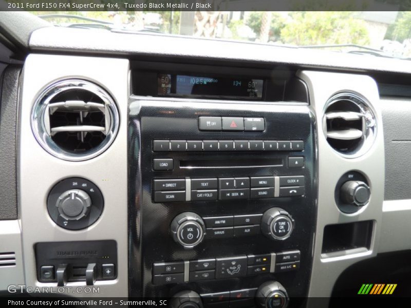 Tuxedo Black Metallic / Black 2011 Ford F150 FX4 SuperCrew 4x4