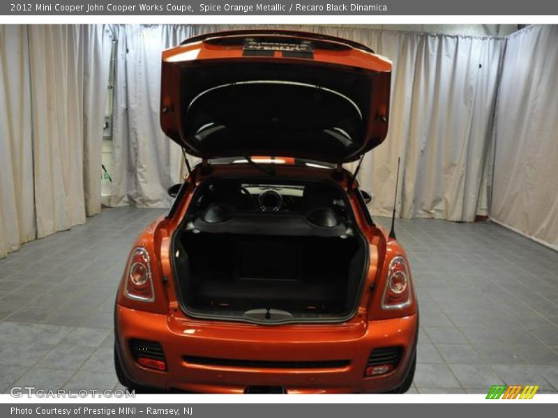 Spice Orange Metallic / Recaro Black Dinamica 2012 Mini Cooper John Cooper Works Coupe