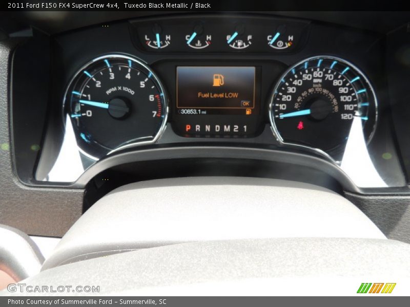 Tuxedo Black Metallic / Black 2011 Ford F150 FX4 SuperCrew 4x4