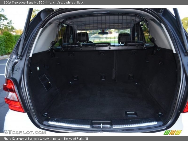 Arctic White / Black 2009 Mercedes-Benz ML 350 4Matic