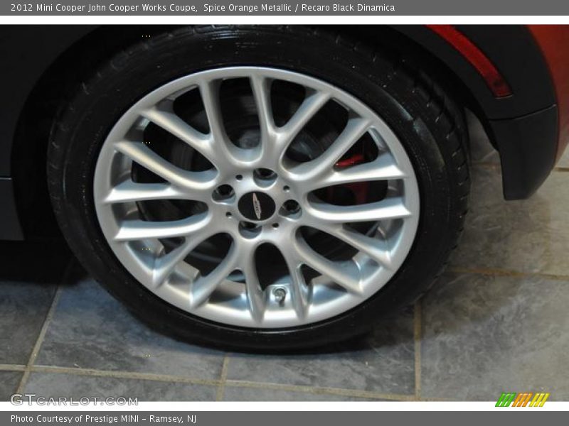 Spice Orange Metallic / Recaro Black Dinamica 2012 Mini Cooper John Cooper Works Coupe