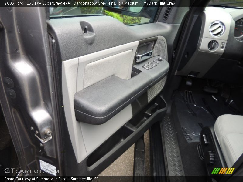 Dark Shadow Grey Metallic / Medium Flint/Dark Flint Grey 2005 Ford F150 FX4 SuperCrew 4x4