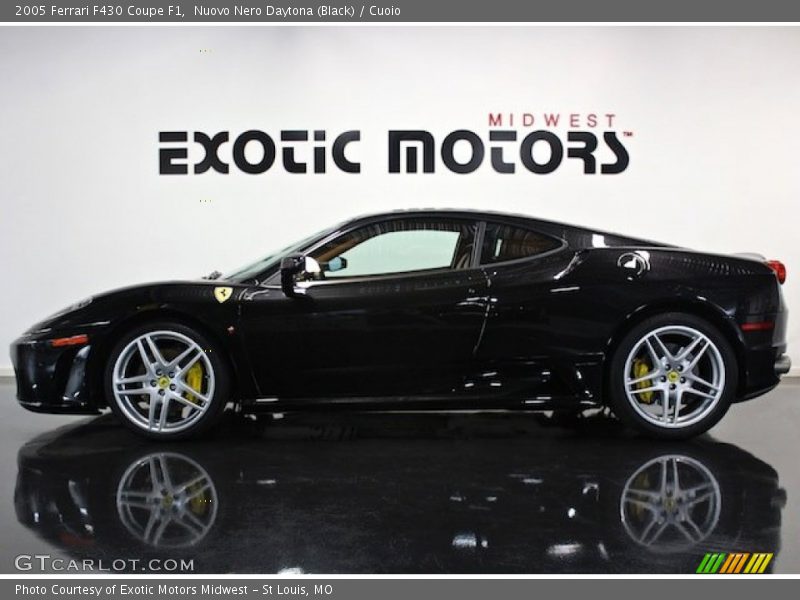 Nuovo Nero Daytona (Black) / Cuoio 2005 Ferrari F430 Coupe F1