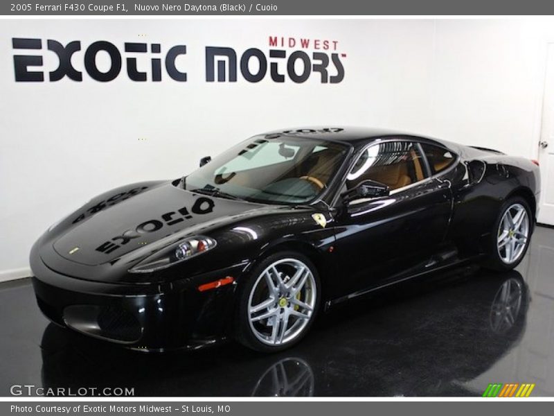 Nuovo Nero Daytona (Black) / Cuoio 2005 Ferrari F430 Coupe F1
