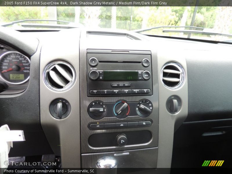 Dark Shadow Grey Metallic / Medium Flint/Dark Flint Grey 2005 Ford F150 FX4 SuperCrew 4x4