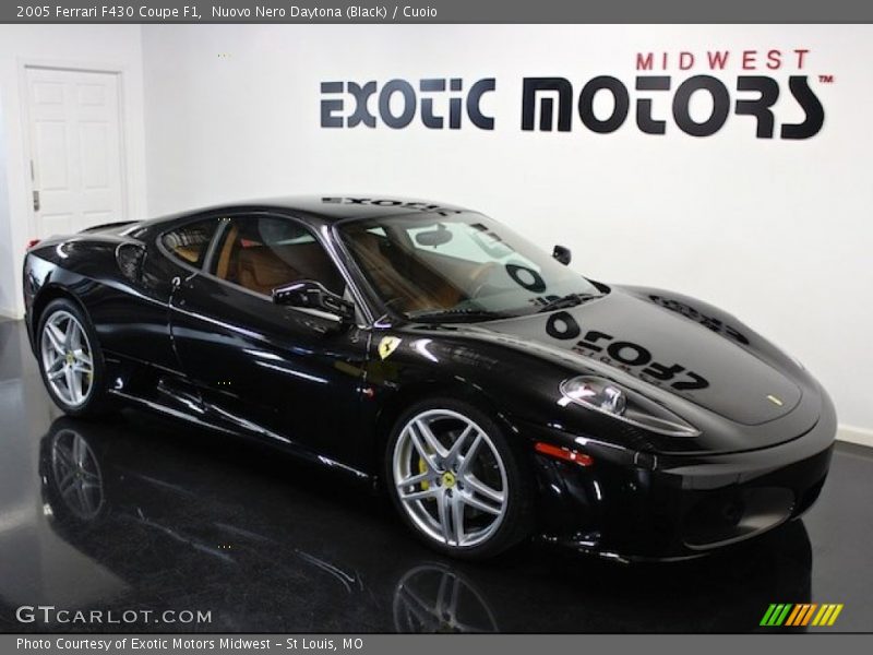 Nuovo Nero Daytona (Black) / Cuoio 2005 Ferrari F430 Coupe F1