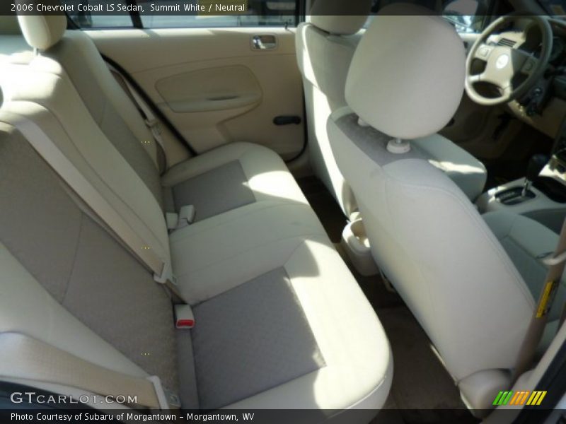Summit White / Neutral 2006 Chevrolet Cobalt LS Sedan