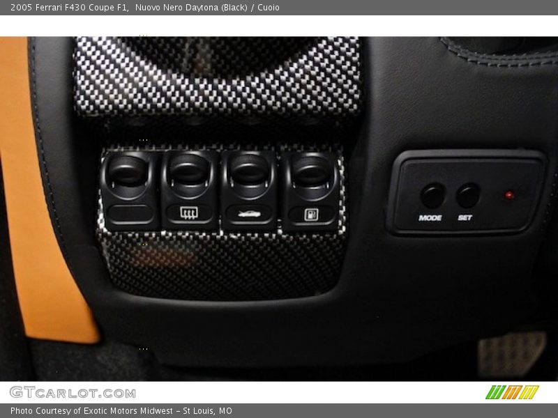 Nuovo Nero Daytona (Black) / Cuoio 2005 Ferrari F430 Coupe F1