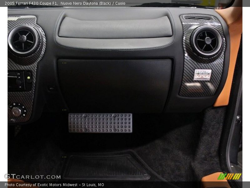 Nuovo Nero Daytona (Black) / Cuoio 2005 Ferrari F430 Coupe F1