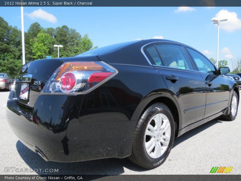 Super Black / Charcoal 2012 Nissan Altima 2.5 S