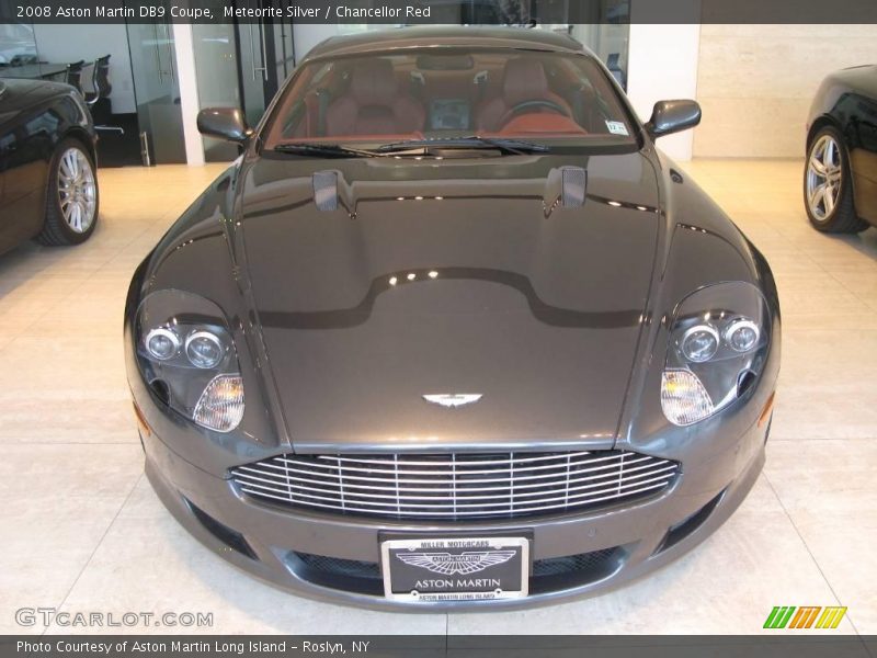 Meteorite Silver / Chancellor Red 2008 Aston Martin DB9 Coupe